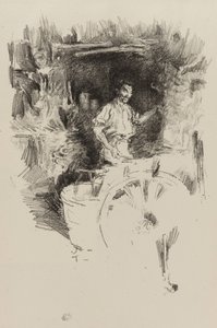 Smeden, 1895-1896 (litho på papir) af James Abbott McNeill Whistler